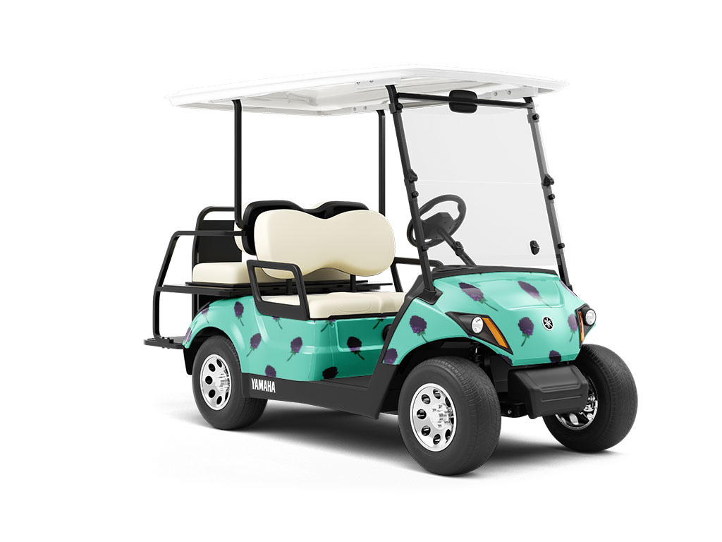 Columbia Star Fruit Wrapped Golf Cart