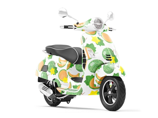 Olympic Express Fruit Vespa Scooter Wrap Film