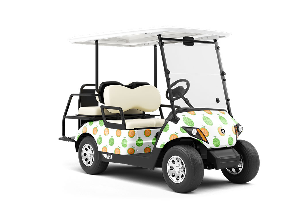 Sarahs Choice Fruit Wrapped Golf Cart