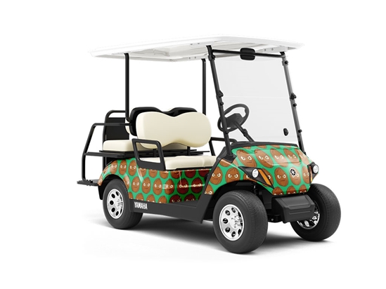 And-A-Man  Fruit Wrapped Golf Cart