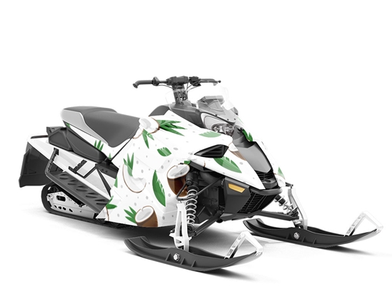 Shared Slices Fruit Custom Wrapped Snowmobile