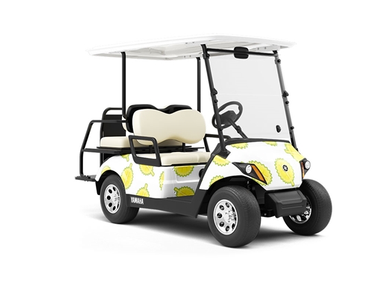 Sweet Sultan Fruit Wrapped Golf Cart