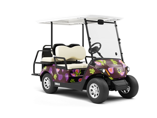 Midnight Snack Fruit Wrapped Golf Cart