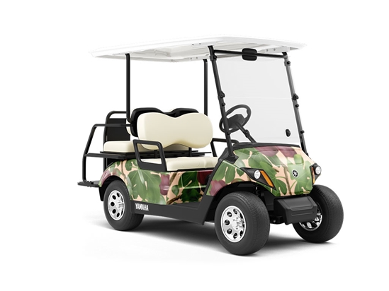 On Branch Fruit Wrapped Golf Cart