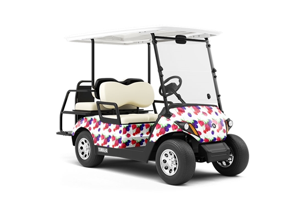 Conceptual Desires Fruit Wrapped Golf Cart