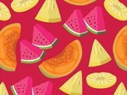 Melon Head Fruit Vinyl Wrap Pattern