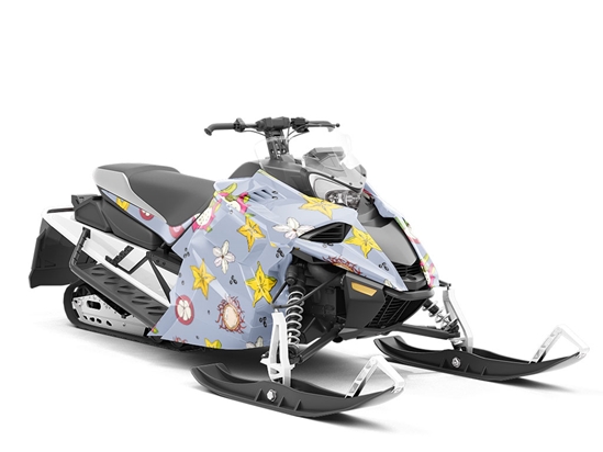 Secrets Within Fruit Custom Wrapped Snowmobile