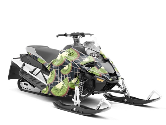 Hardy Andrey Fruit Custom Wrapped Snowmobile
