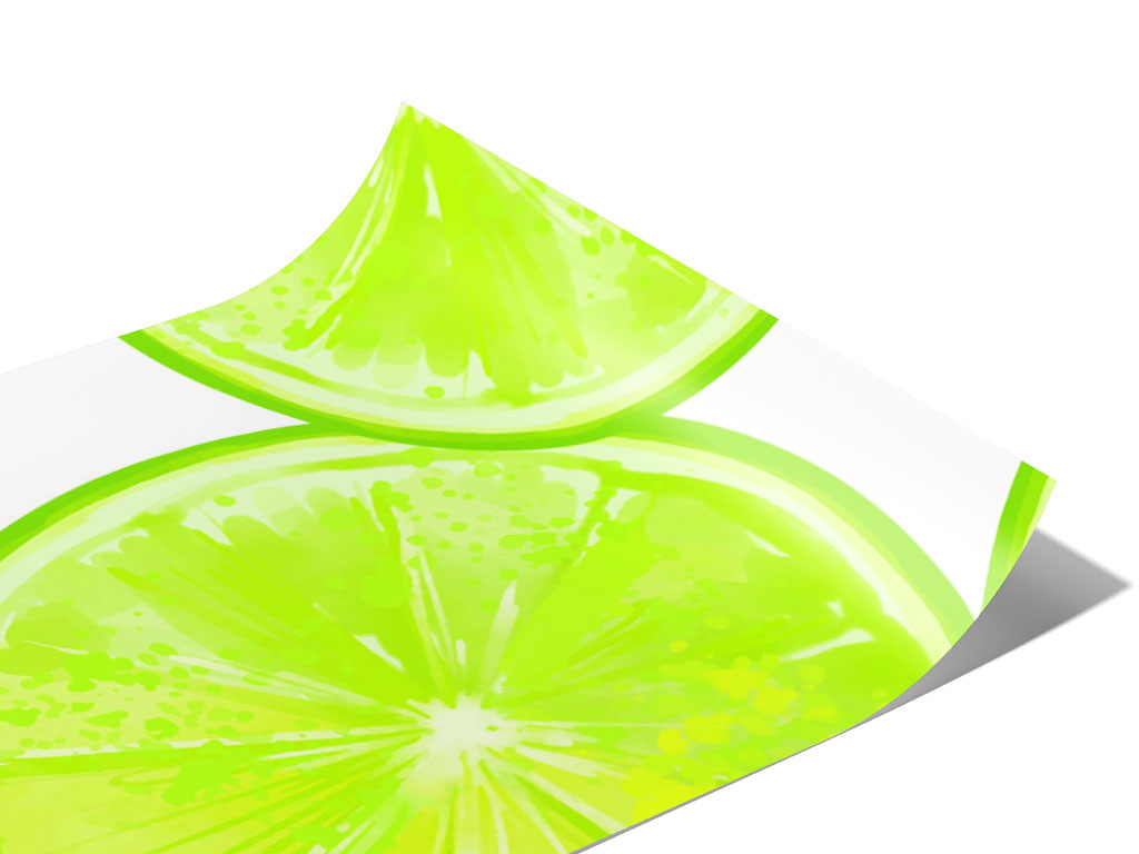 Dessert Lime Fruit Vinyl Wraps