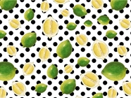 Persian  Fruit Vinyl Wrap Pattern