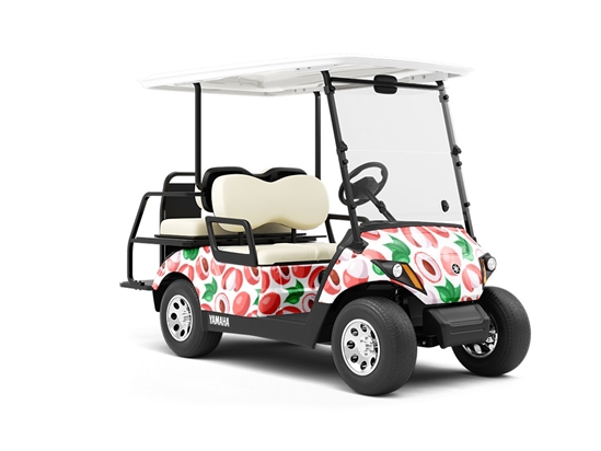 Sweetheart Sharing Fruit Wrapped Golf Cart