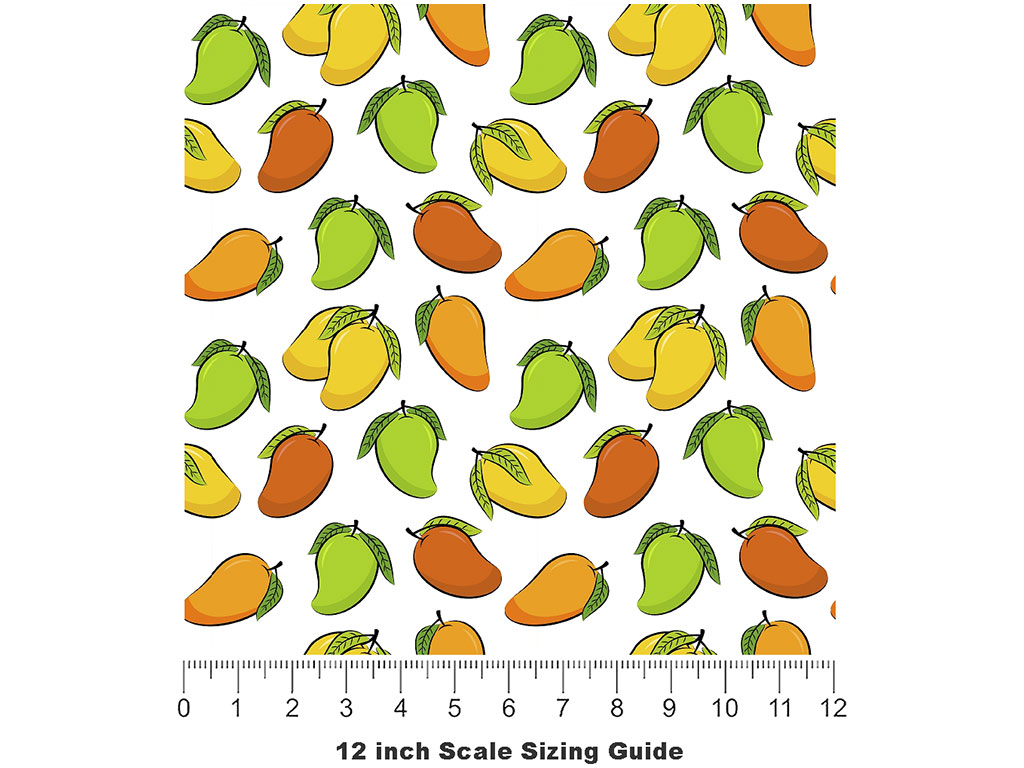 Angie Iteration Fruit Vinyl Film Pattern Size 12 inch Scale