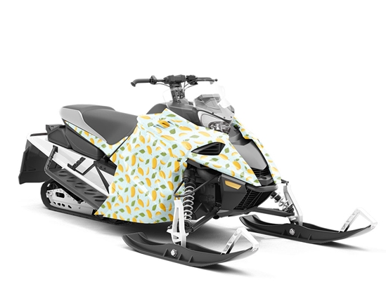 Cultivated Carrie Fruit Custom Wrapped Snowmobile