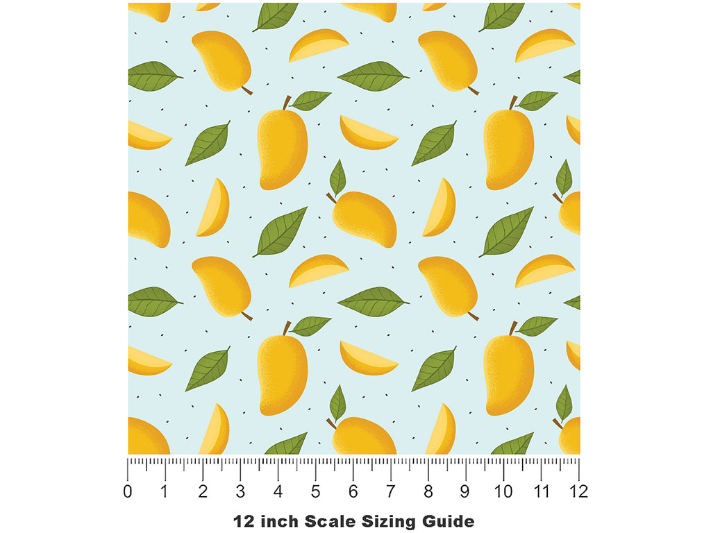 Cultivated Carrie Fruit Vinyl Film Pattern Size 12 inch Scale