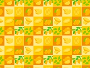 Large Earlygold Fruit Vinyl Wrap Pattern