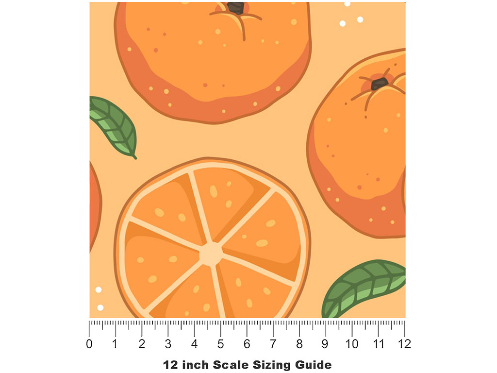 Drink Tang Fruit Vinyl Film Pattern Size 12 inch Scale