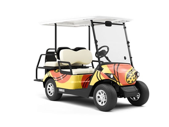 Samba Dance Fruit Wrapped Golf Cart