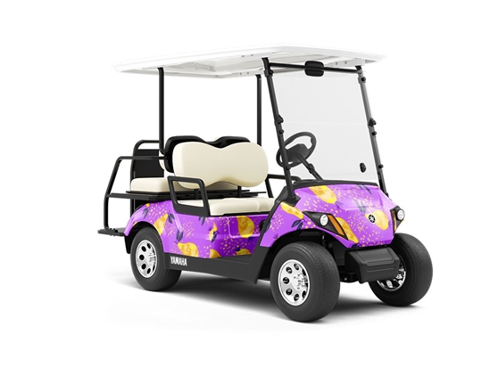 Freckled Forelle Fruit Wrapped Golf Cart