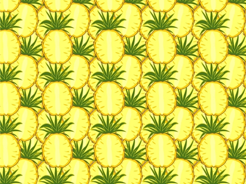 Rwraps™ Pineapple Print Vinyl Wrap Film - Australian Queen
