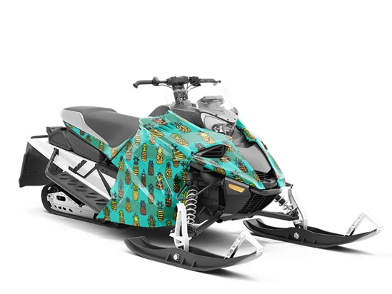 Caribbean Selections Fruit Custom Wrapped Snowmobile