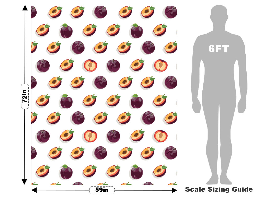 Flavor King Fruit Vehicle Wrap Scale