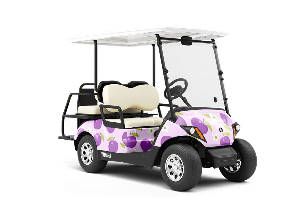 Reine Claudee Violette Fruit Wrapped Golf Cart