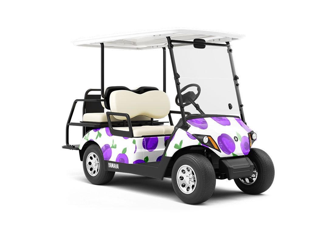 True Valor Fruit Wrapped Golf Cart