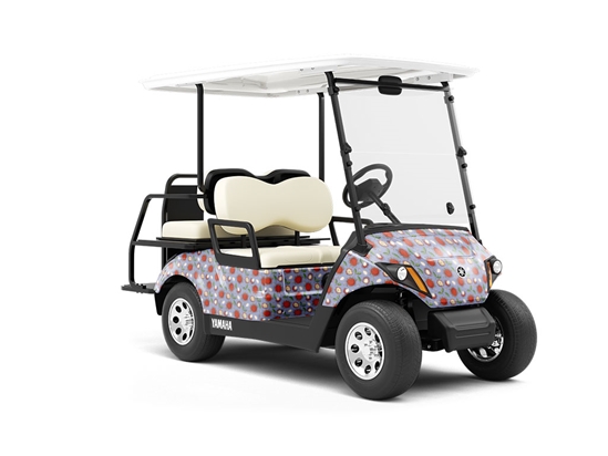 Santo Tomas Fruit Wrapped Golf Cart