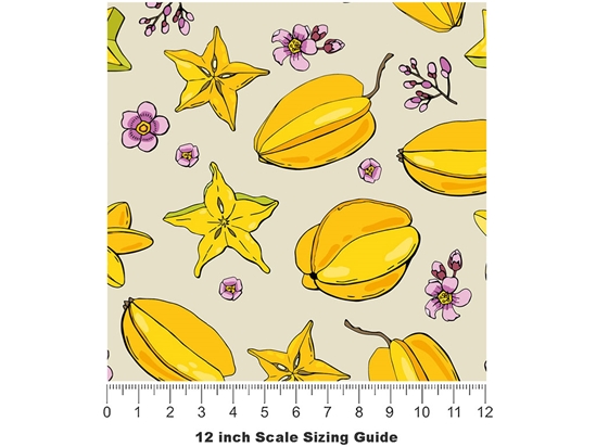 Reach For Me Fruit Vinyl Film Pattern Size 12 inch Scale
