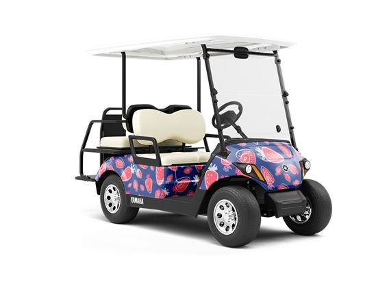Hecker Suggester Fruit Wrapped Golf Cart
