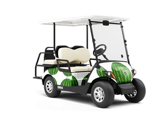 For Sale Fruit Wrapped Golf Cart