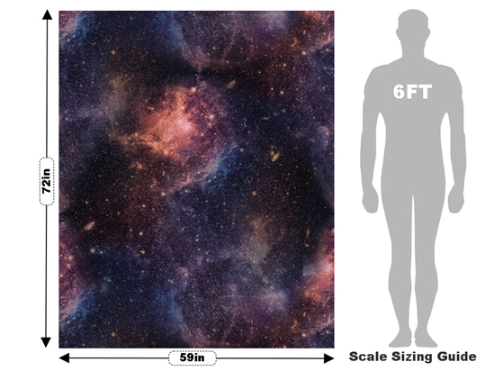 Cosmos Galaxy Vehicle Wrap Scale
