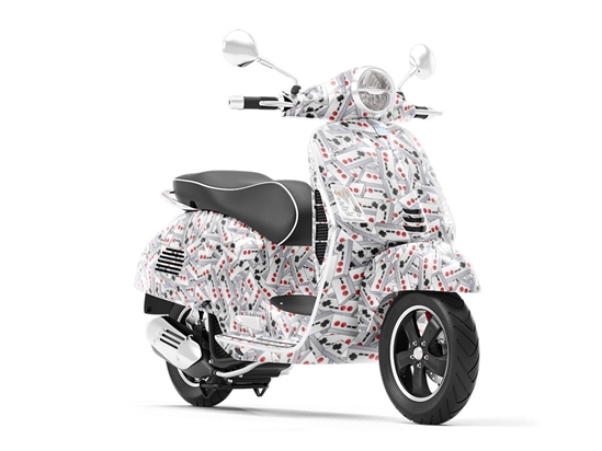 A-B Start Gaming Vespa Scooter Wrap Film