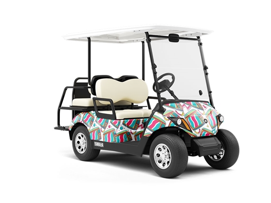 AV Input Gaming Wrapped Golf Cart
