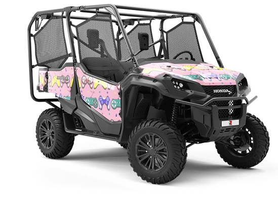 Console Control Gaming Utility Vehicle Vinyl Wrap