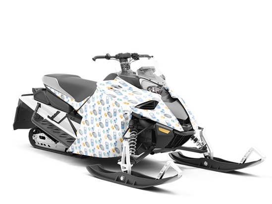 Modern Mouse Gaming Custom Wrapped Snowmobile
