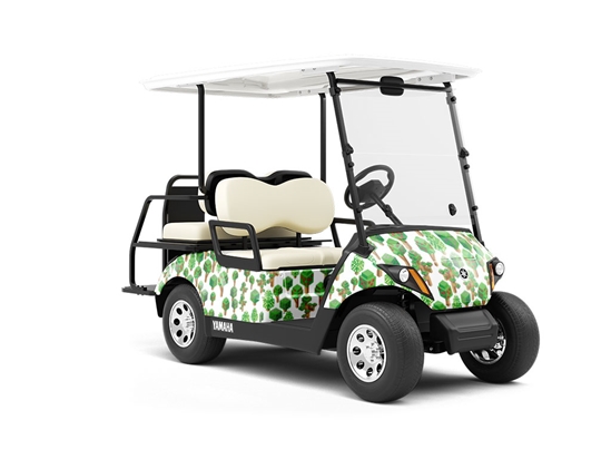 Wood Resource Gaming Wrapped Golf Cart