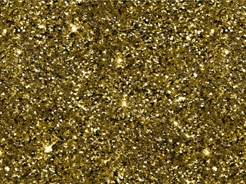 Rwraps™ Glitter Gemstone Print Vinyl Wrap Film - Gold Bullion