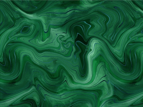 Rwraps™ Green Agate Gemstone Print Vinyl Wrap Film - Enchanted Swamp