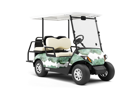 Grassy Knoll Gemstone Wrapped Golf Cart