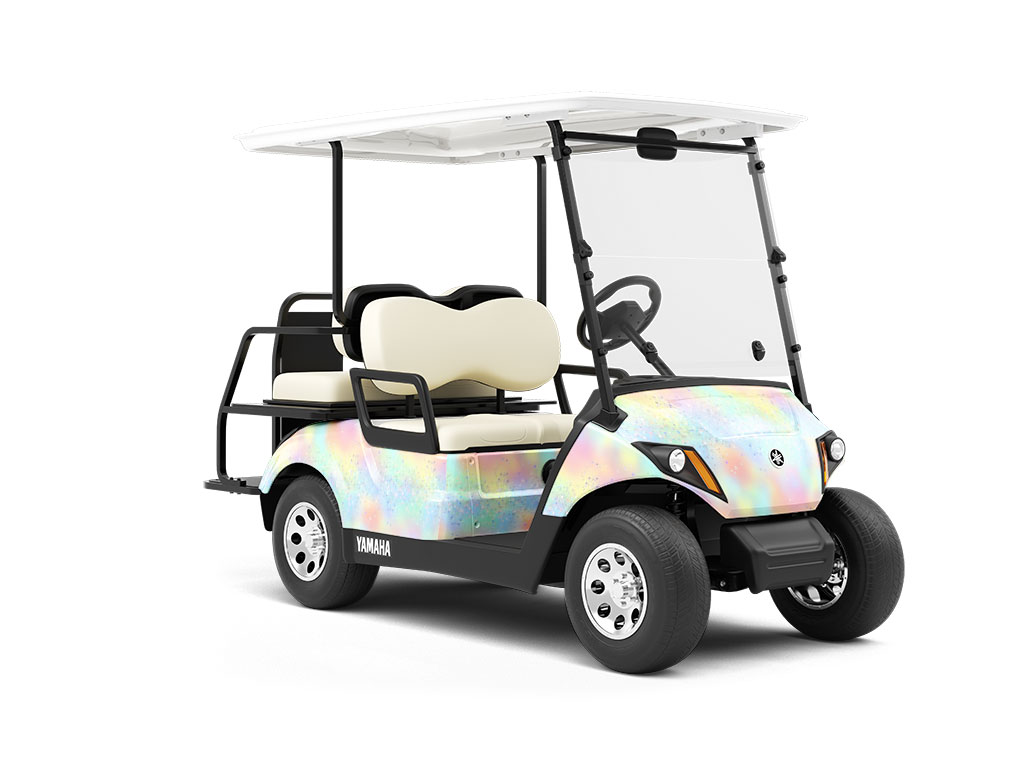 Halleys Comet Gemstone Wrapped Golf Cart