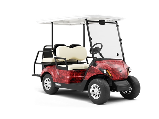 Magic Slippers Gemstone Wrapped Golf Cart