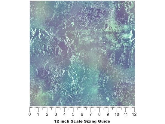 Mermaid Tears Gemstone Vinyl Film Pattern Size 12 inch Scale