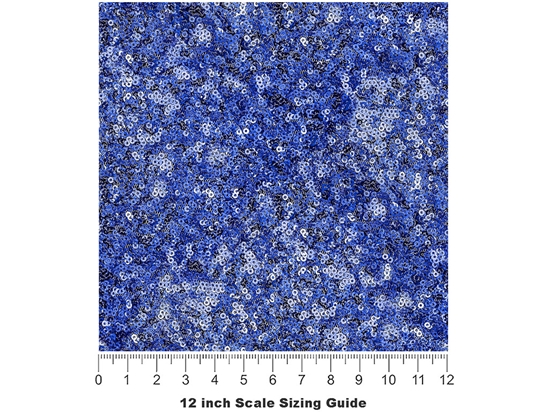 Blue Ribbon Gemstone Vinyl Film Pattern Size 12 inch Scale