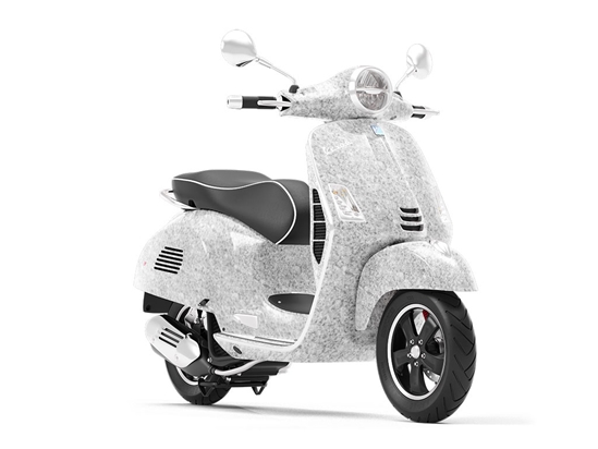 White Out Gemstone Vespa Scooter Wrap Film