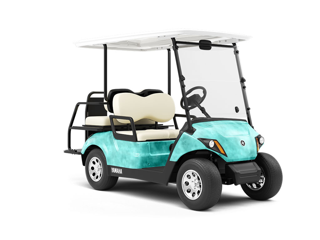 December Birthday Gemstone Wrapped Golf Cart