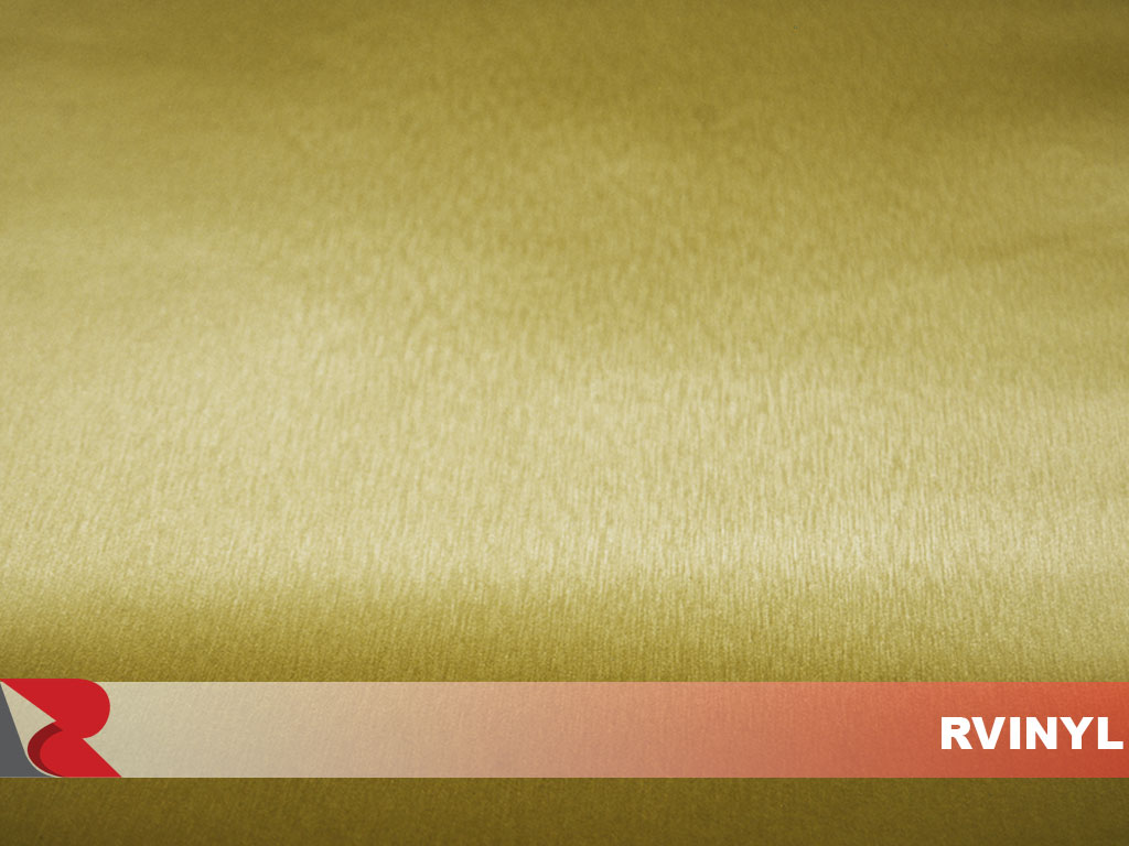 Rwraps™ Gold Brushed Aluminum Decal