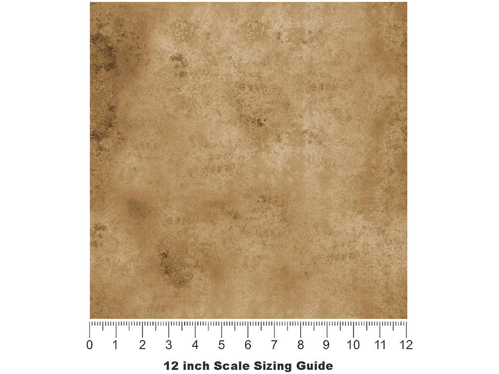 Blank Parchment Gothic Vinyl Film Pattern Size 12 inch Scale