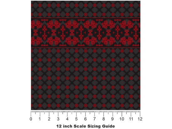 Dual Personality Gothic Vinyl Film Pattern Size 12 inch Scale