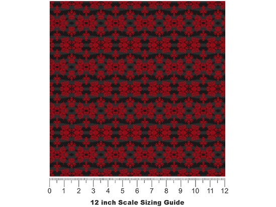 Wicked Passion Gothic Vinyl Film Pattern Size 12 inch Scale